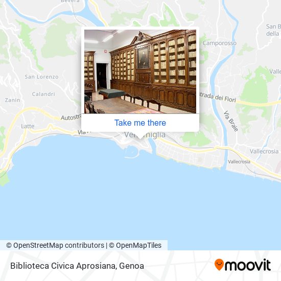 Biblioteca Civica Aprosiana map