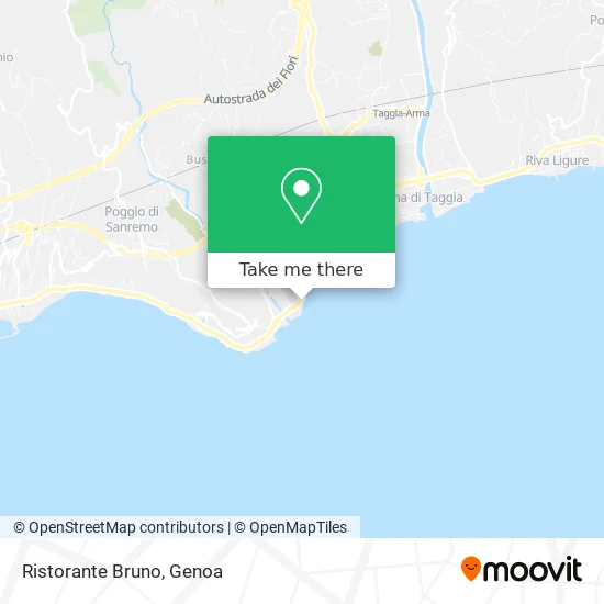 Bruno Restaurant map