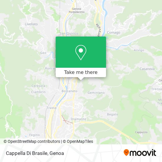 Cappella Di Brasile map