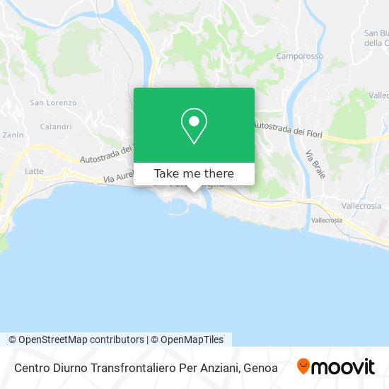 Centro Diurno Transfrontaliero Per Anziani map