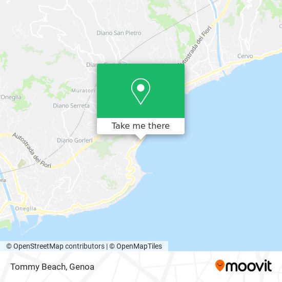 Tommy Beach map