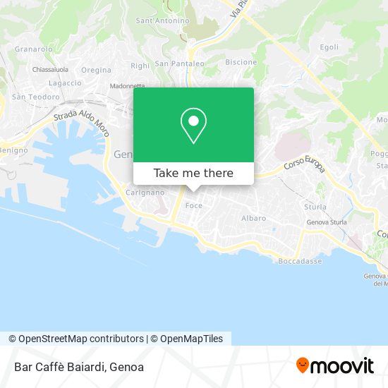 Bar Caffè Baiardi map