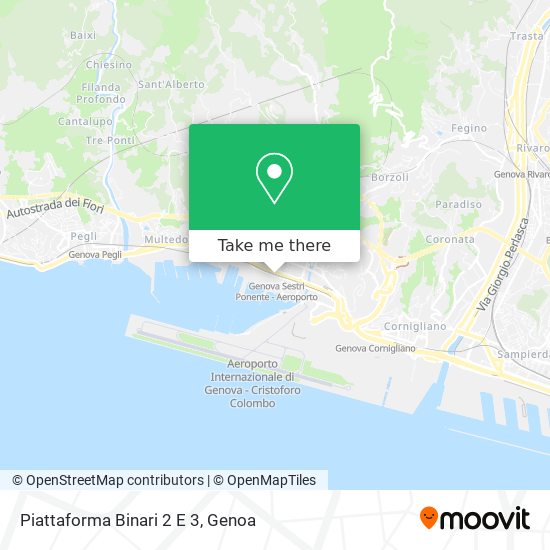 Piattaforma Binari 2 E 3 map