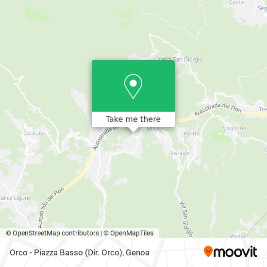 Orco - Piazza Basso (Dir. Orco) map