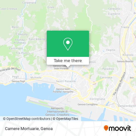Camere Mortuarie map