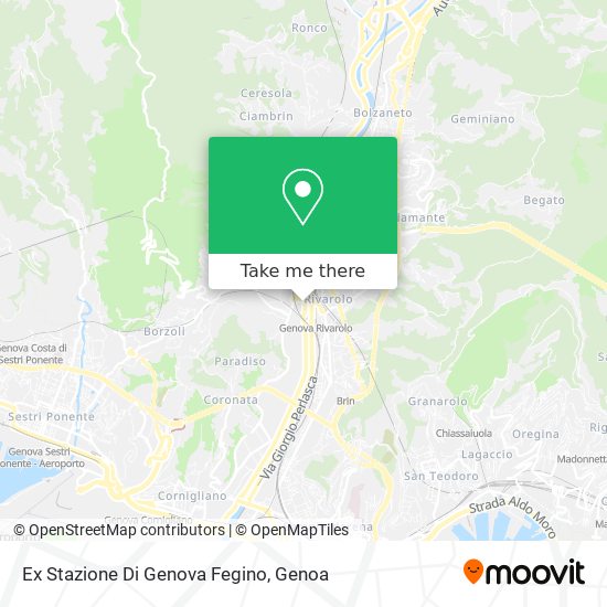 Ex Stazione Di Genova Fegino map