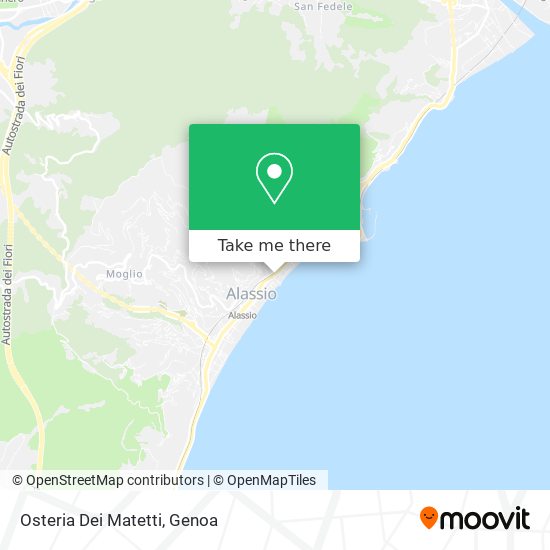 Osteria Dei Matetti map