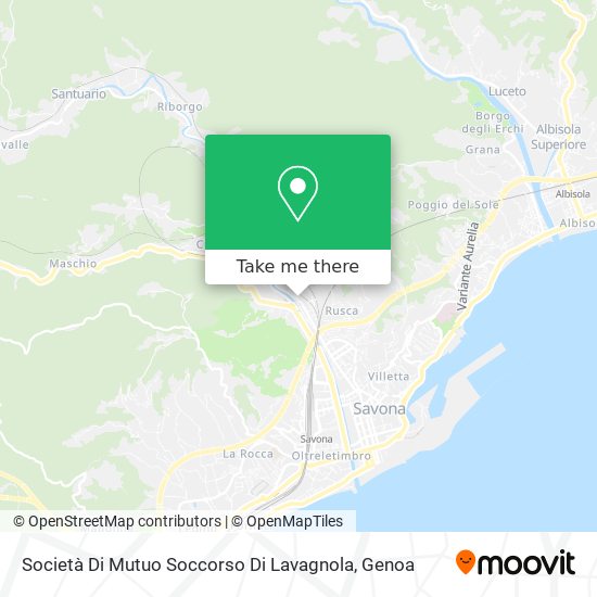 Società Di Mutuo Soccorso Di Lavagnola map