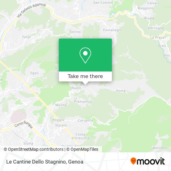 Le Cantine Dello Stagnino map