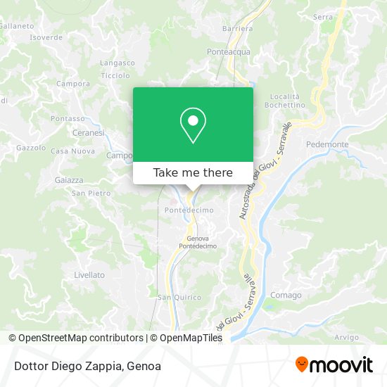 Dottor Diego Zappia map