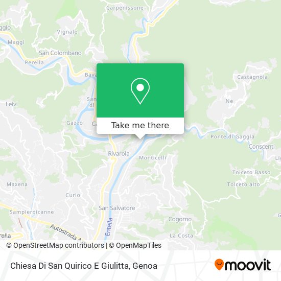 Chiesa Di San Quirico E Giulitta map