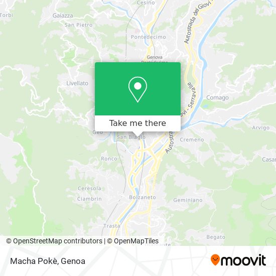 Macha Pokè map