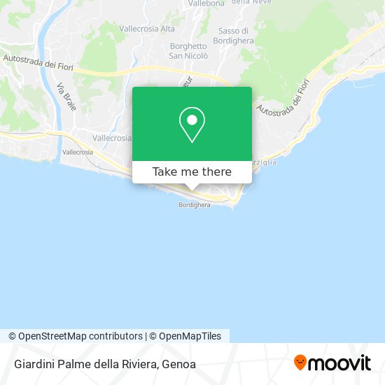 Giardini Palme della Riviera map