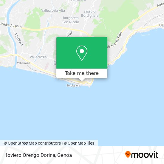 Ioviero Orengo Dorina map