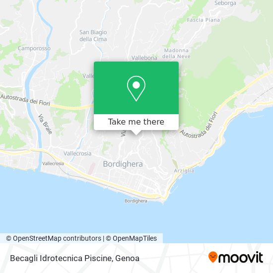 Becagli Idrotecnica Piscine map