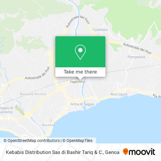 Kebabis Distribution Sas di Bashir Tariq & C. map