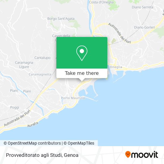 Provveditorato agli Studi map