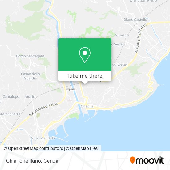 Chiarlone Ilario map