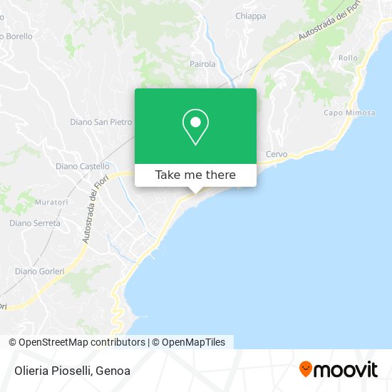 Olieria Pioselli map