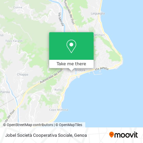 Jobel Società Cooperativa Sociale map