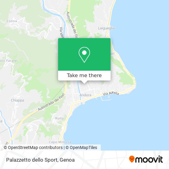Palazzetto dello Sport map