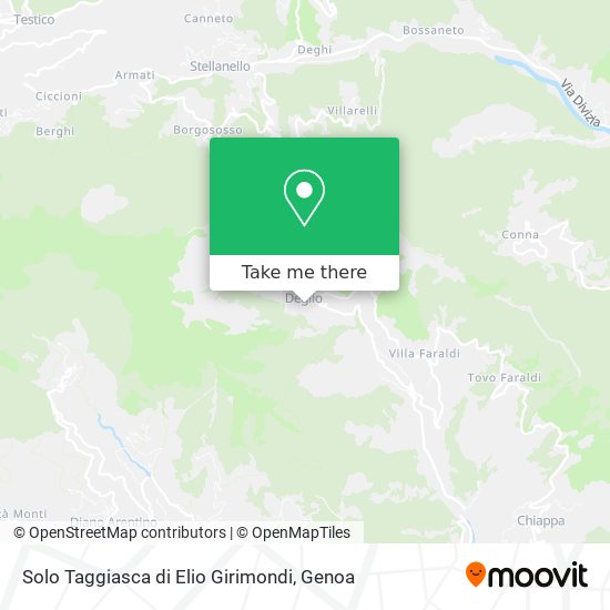 Solo Taggiasca di Elio Girimondi map