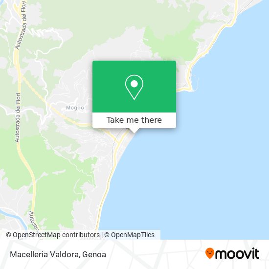 Macelleria Valdora map