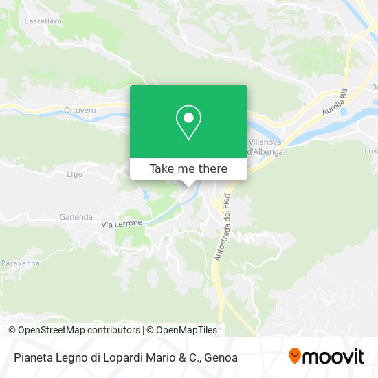 Pianeta Legno di Lopardi Mario & C. map