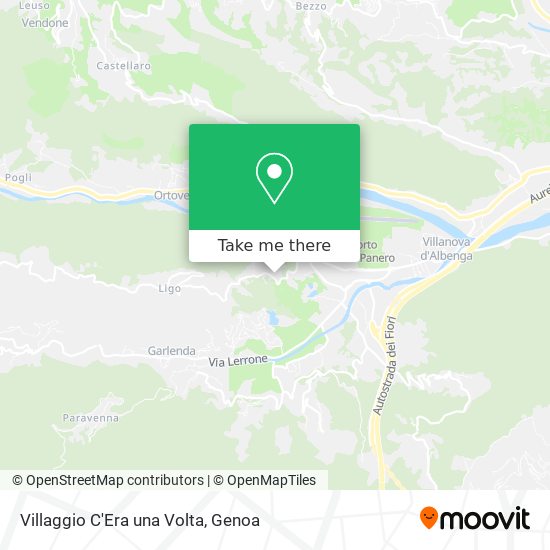 Villaggio C'Era una Volta map