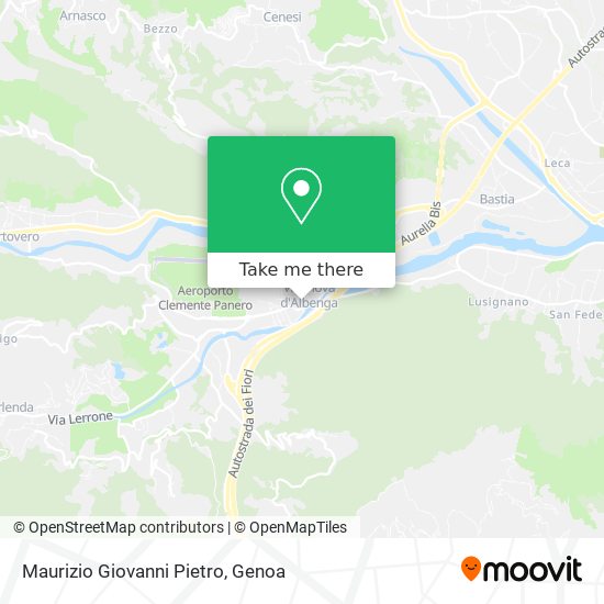 Maurizio Giovanni Pietro map