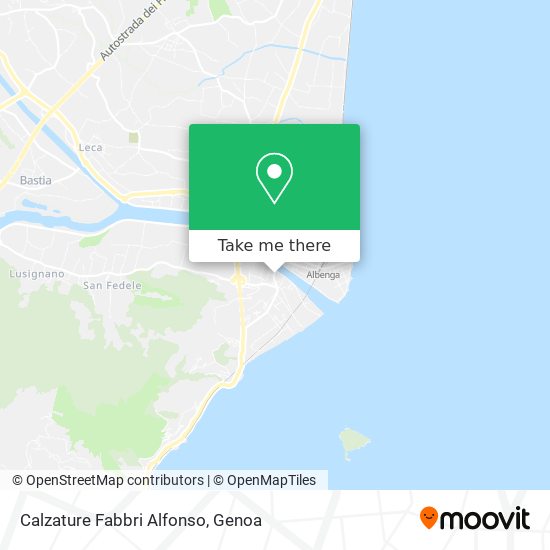 Calzature Fabbri Alfonso map