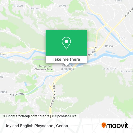 Joyland English Playschool map