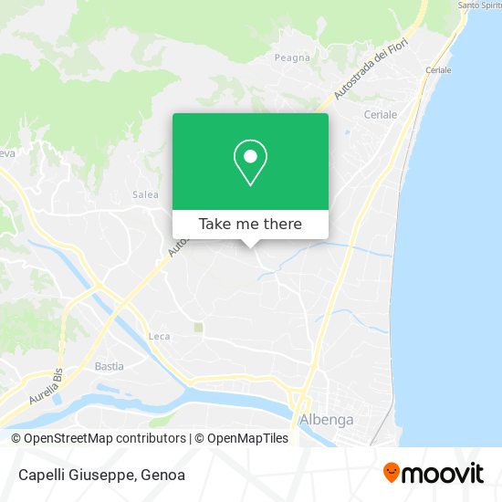 Capelli Giuseppe map