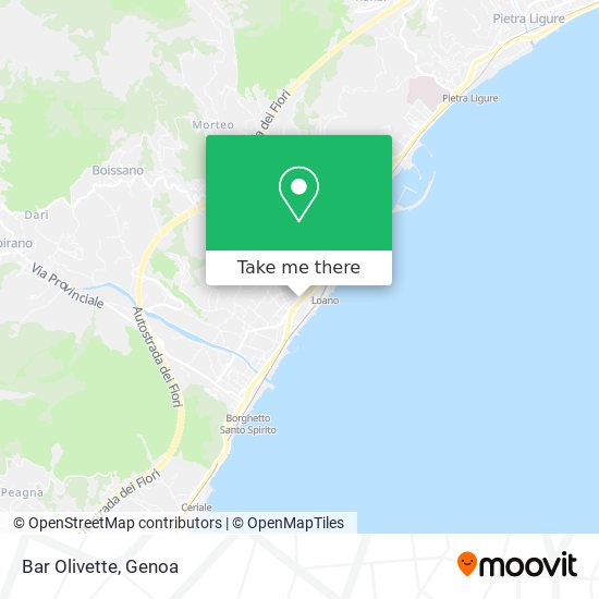 Bar Olivette map