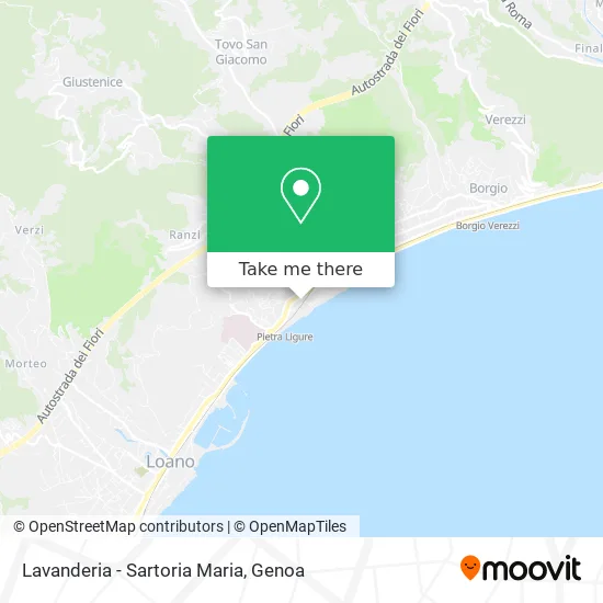 Lavanderia - Sartoria Maria map