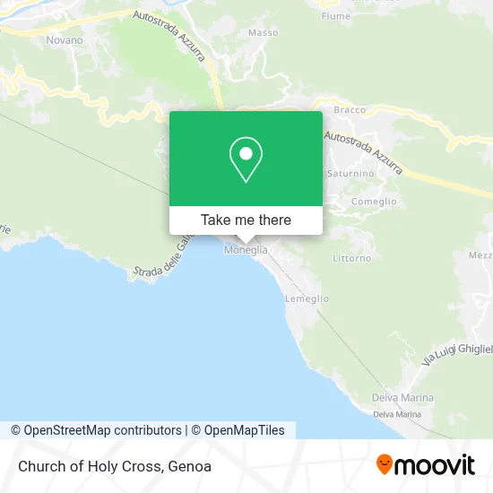 Church of Holy Cross map