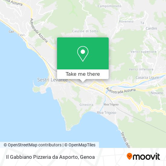 Il Gabbiano Pizzeria da Asporto map