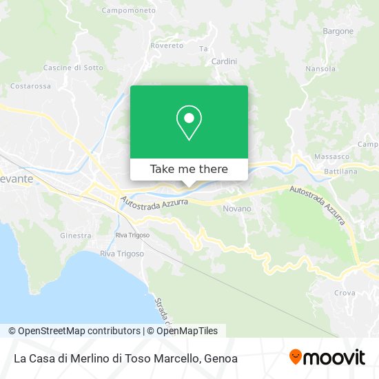 La Casa di Merlino di Toso Marcello map