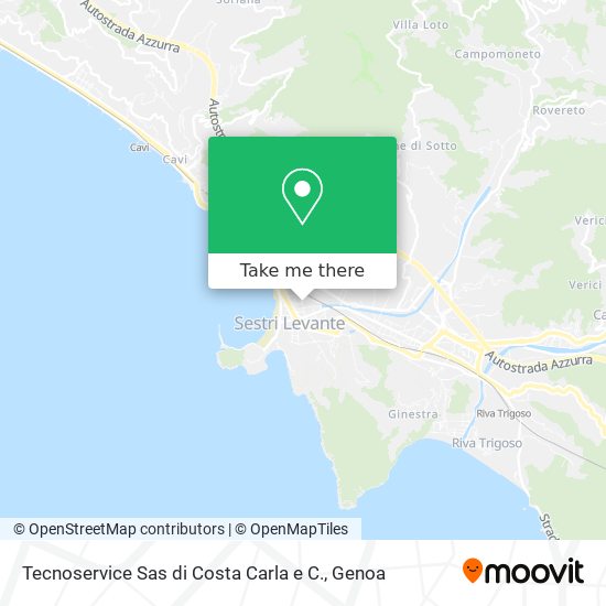 Tecnoservice Sas di Costa Carla e C. map