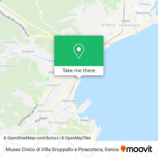 Museo Civico di Villa Groppallo e Pinacoteca map
