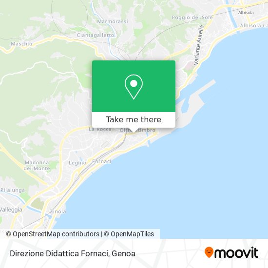 Direzione Didattica Fornaci map