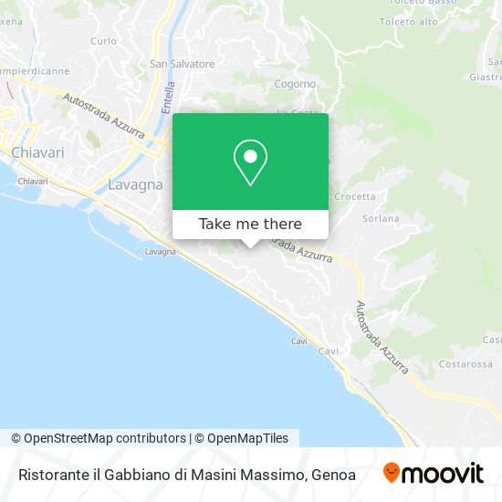 Ristorante il Gabbiano di Masini Massimo map