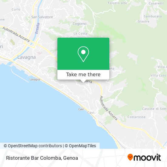Ristorante Bar Colomba map