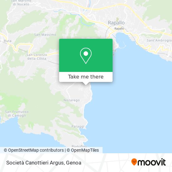 Società Canottieri Argus map