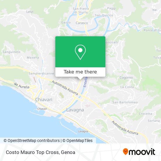 Costo Mauro Top Cross map