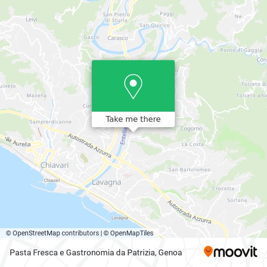 Pasta Fresca e Gastronomia da Patrizia map