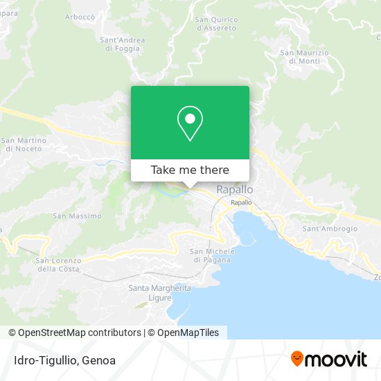 Idro-Tigullio map