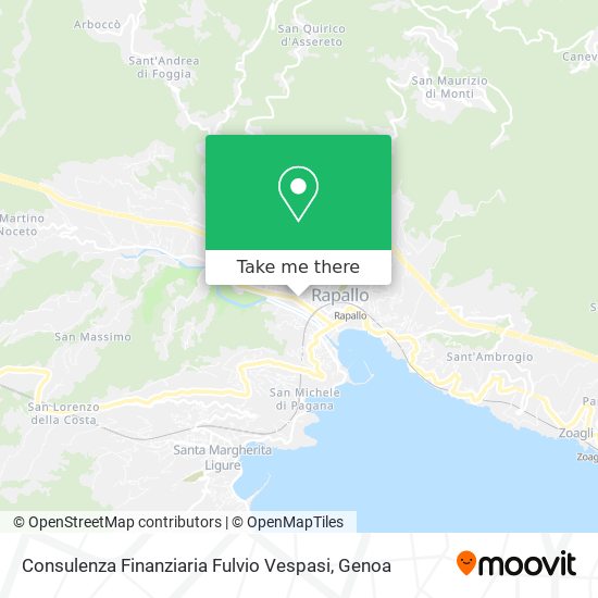 Consulenza Finanziaria Fulvio Vespasi map