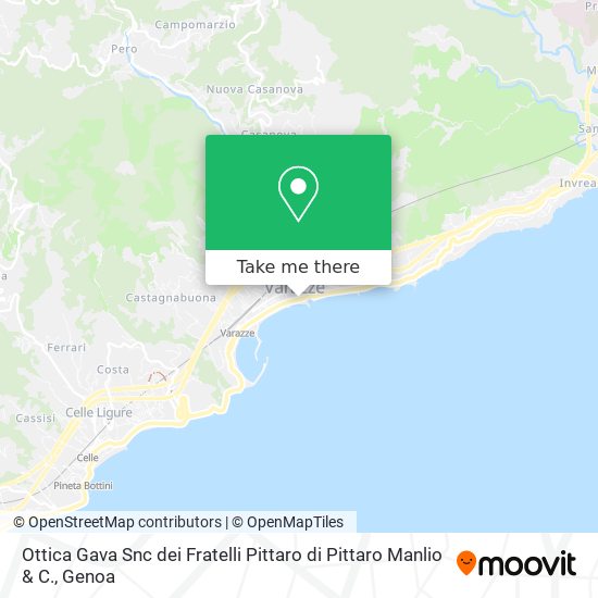 Ottica Gava Snc dei Fratelli Pittaro di Pittaro Manlio & C. map