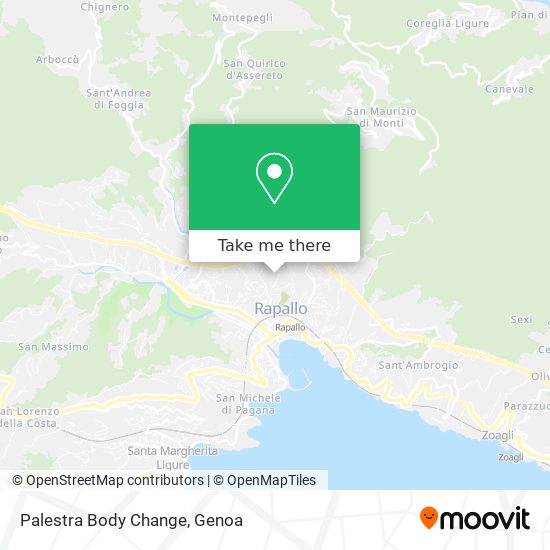 Palestra Body Change map